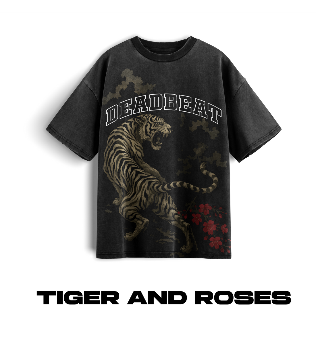 TIGER AND ROSES