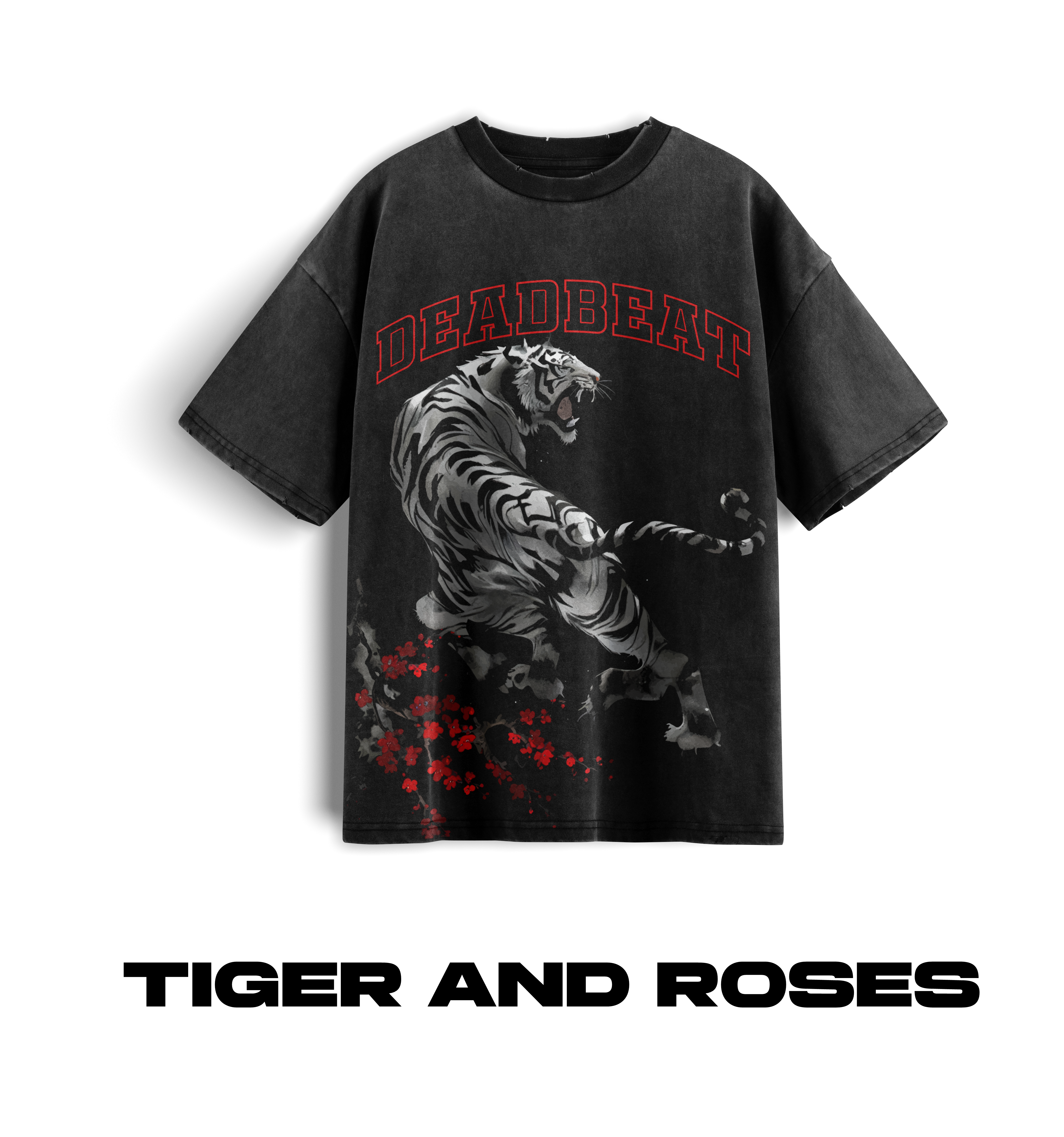 TIGER AND ROSES